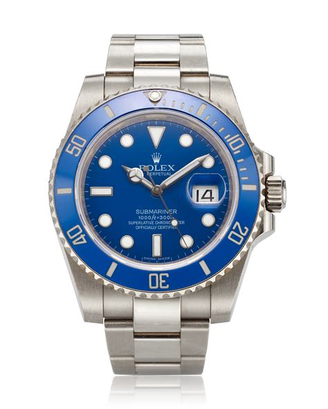 rolex 18k gold submariner|rolex submariner smurf white gold.